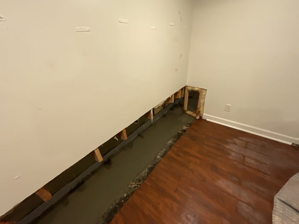 Foundation repair, waterproofing