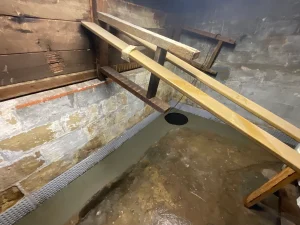 interior drainage system